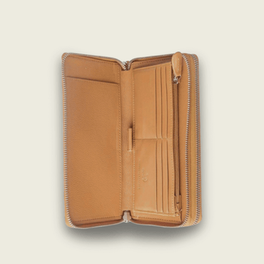 Large Double Zip Wristlet- Isiro Canada