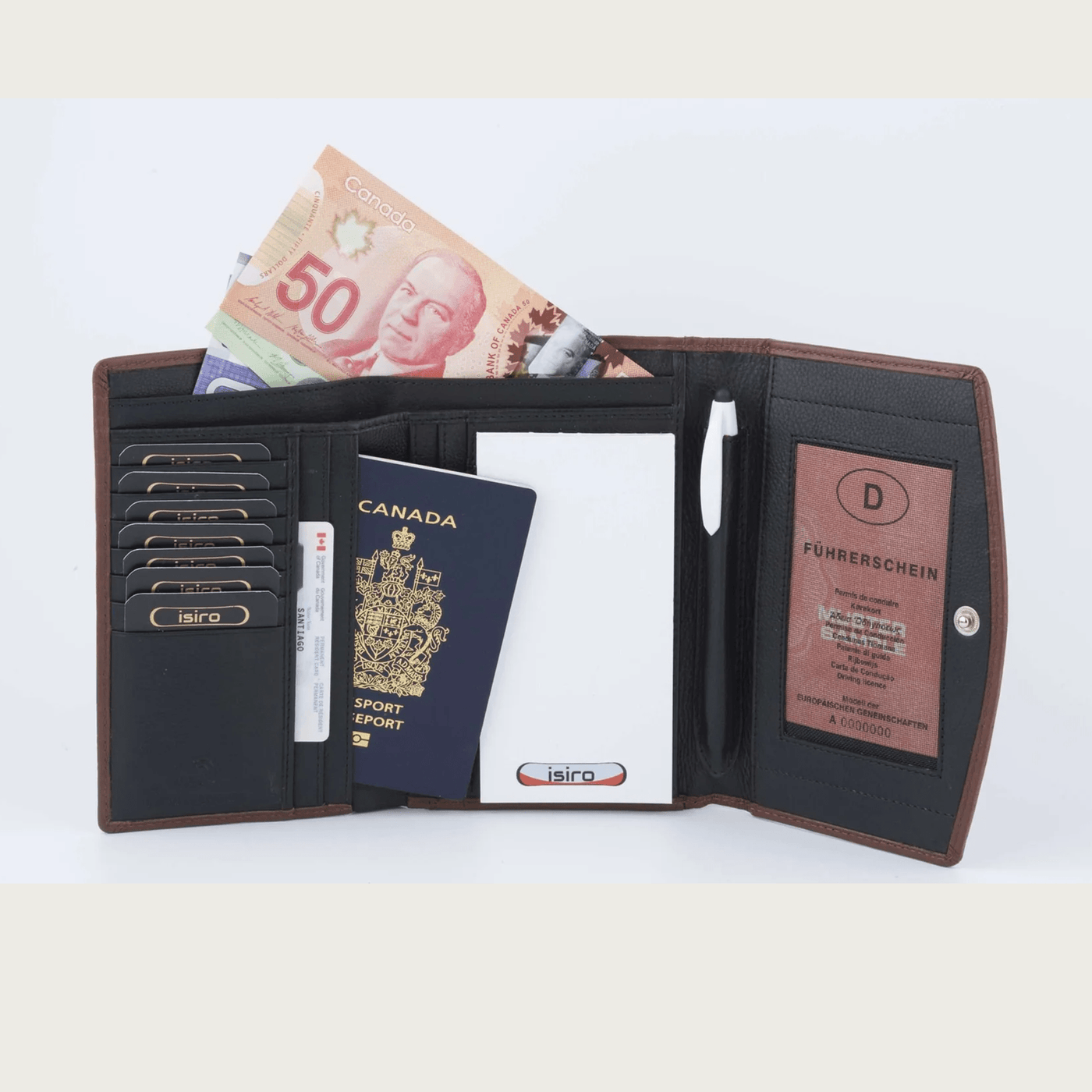 RFID Blocking Passport Wallet - Isiro Canada