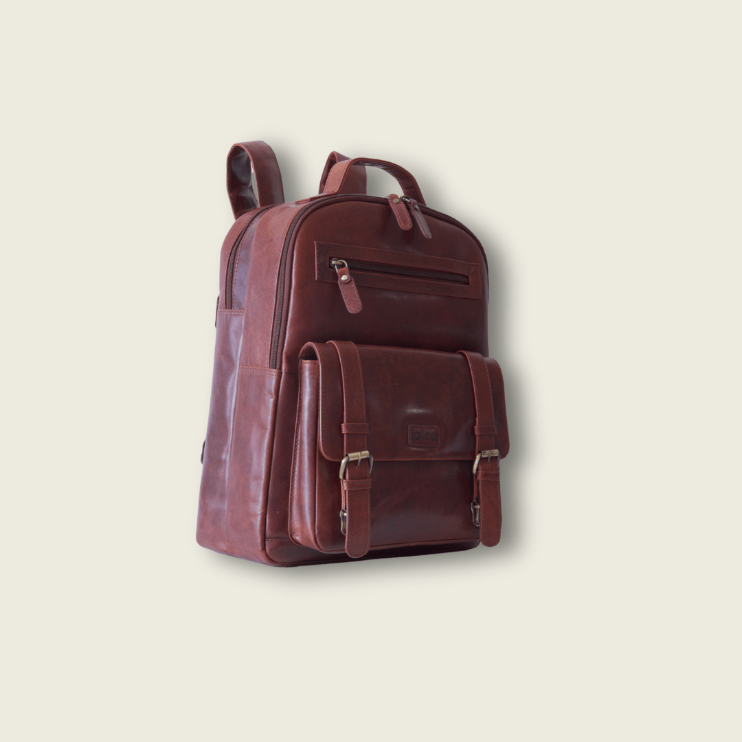 Marki Apex Leather Backpack