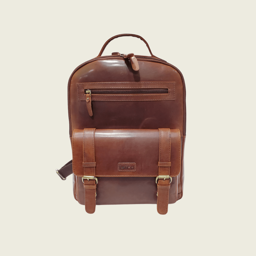 Marki Apex Leather Backpack