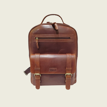 Marki Apex Leather Backpack