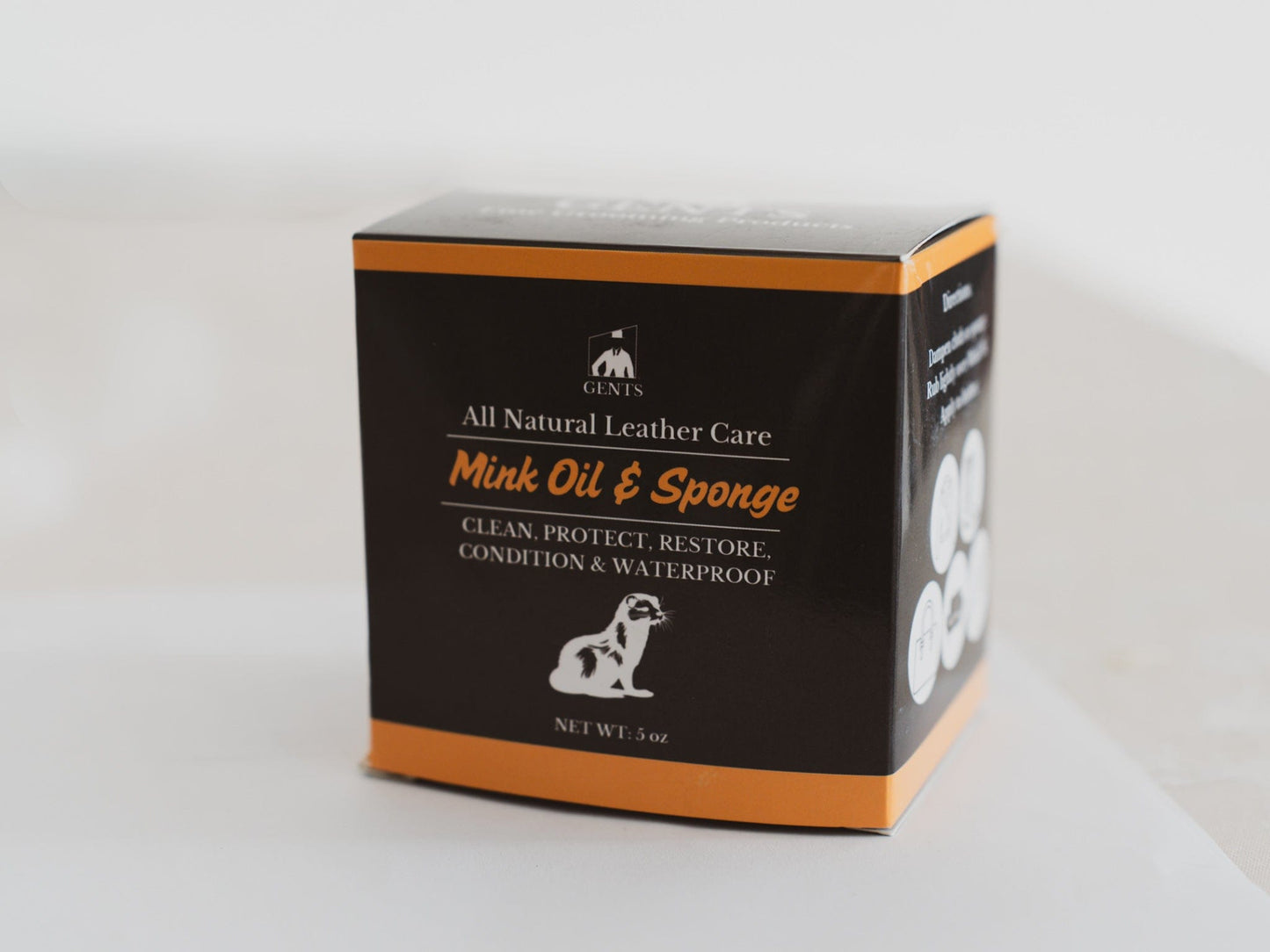 Mink Oil Leather Care Conditioning Balm with Beeswax