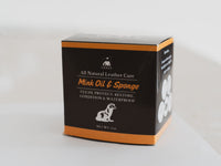 Mink Oil Leather Care Conditioning Balm with Beeswax