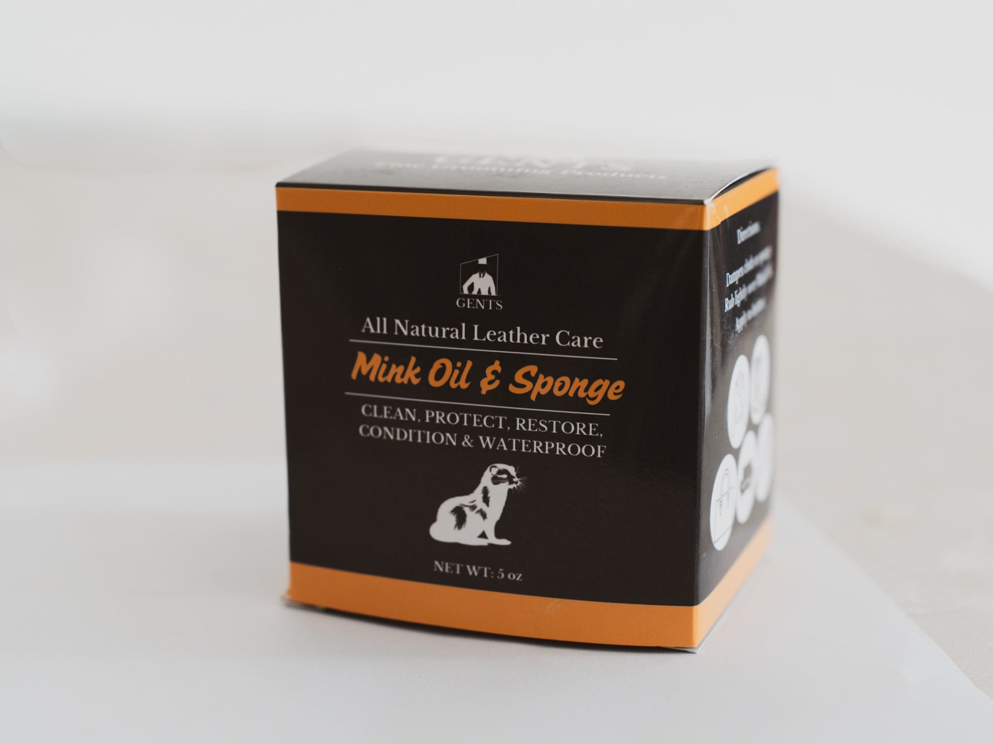 Mink Oil Leather Care Conditioning Balm with Beeswax