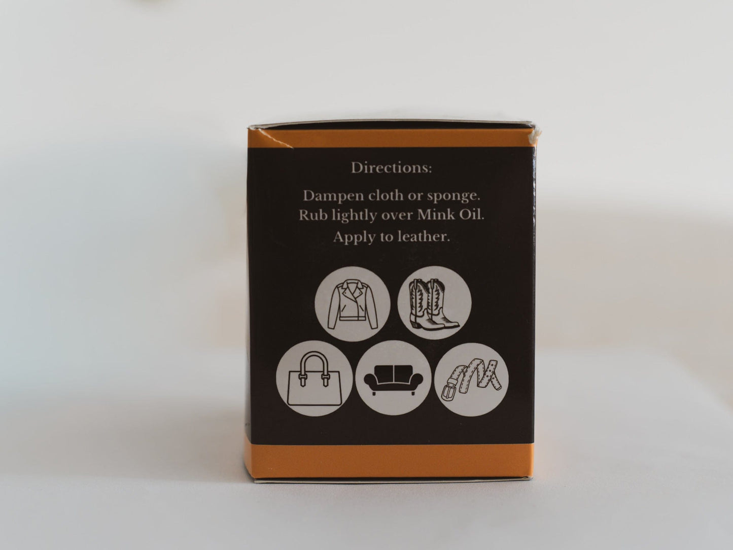 Mink Oil Leather Care Conditioning Balm with Beeswax