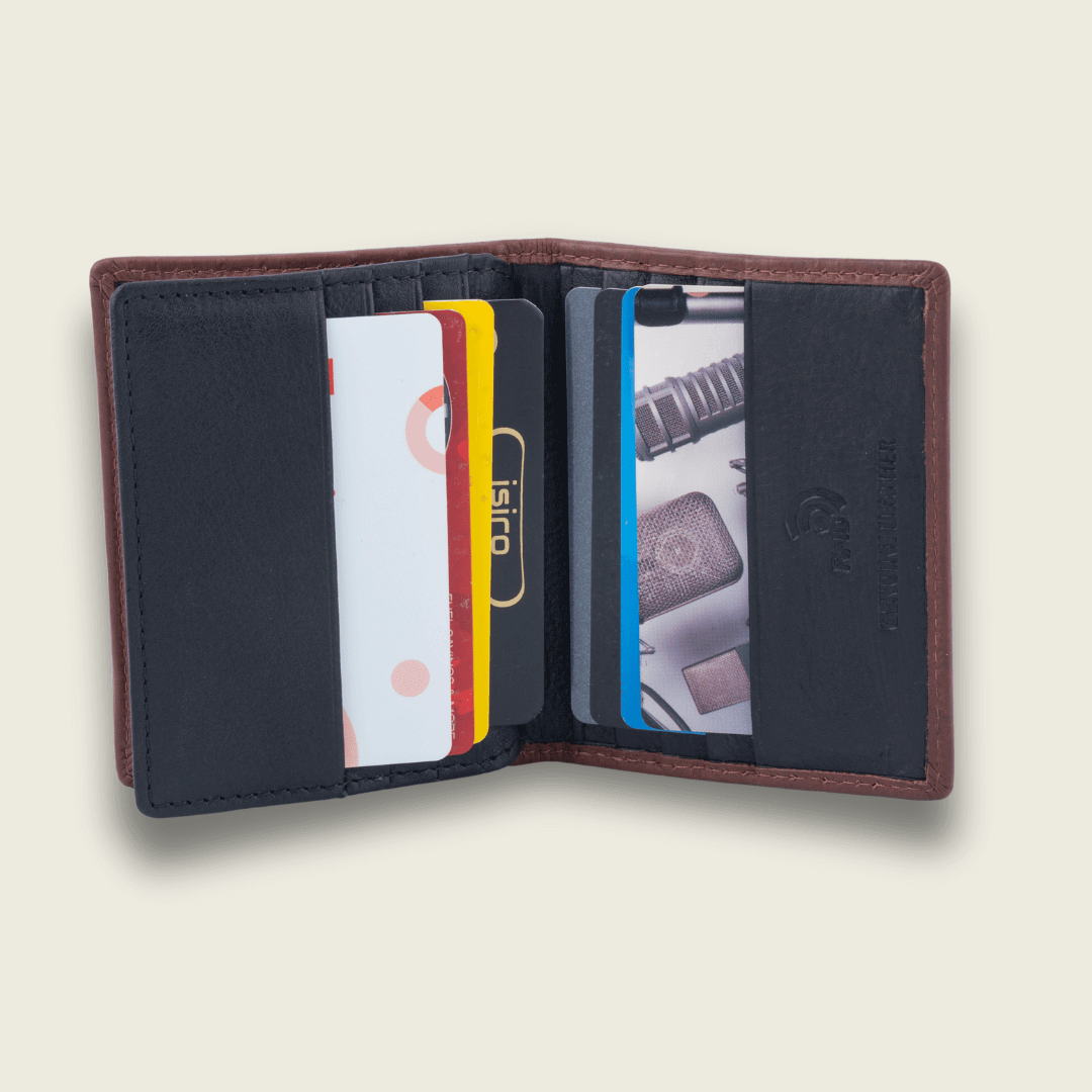 Personalized Card Holder Wallet - Crocodile embossed- Isiro Canada