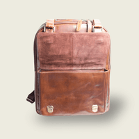 Marki Apex Leather Backpack- Isiro Canada