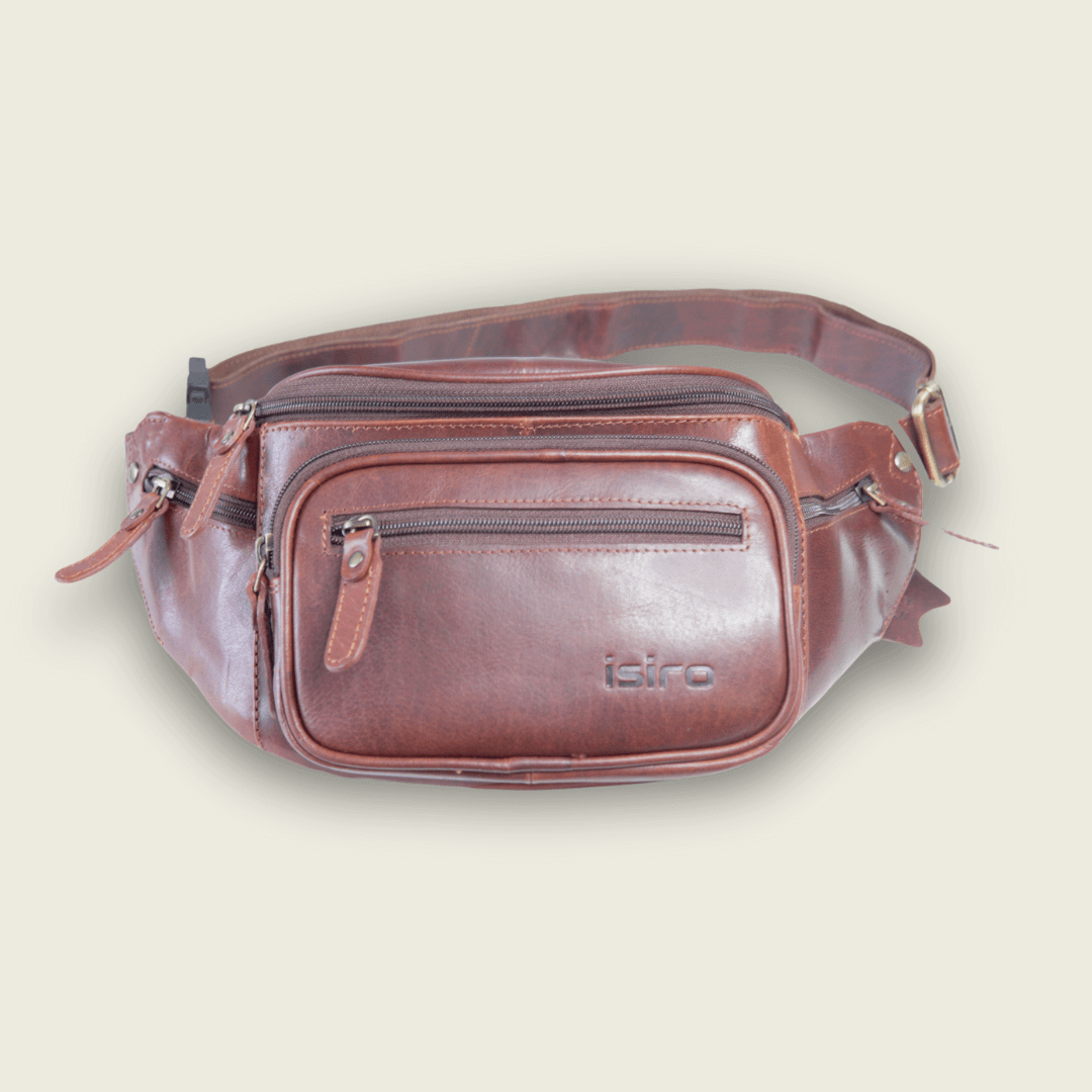 Cedric Leather Crossbody Sling- Isiro Canada