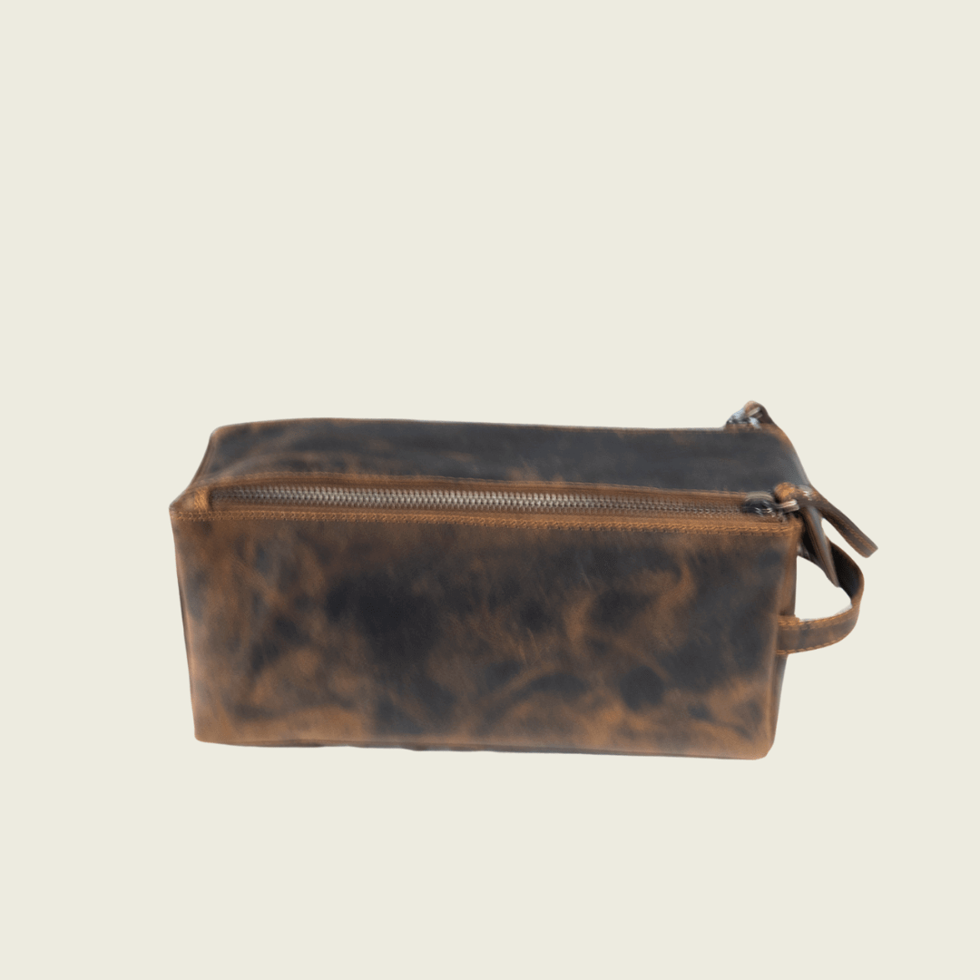 Travel Leather Dopp Kit- Isiro Canada