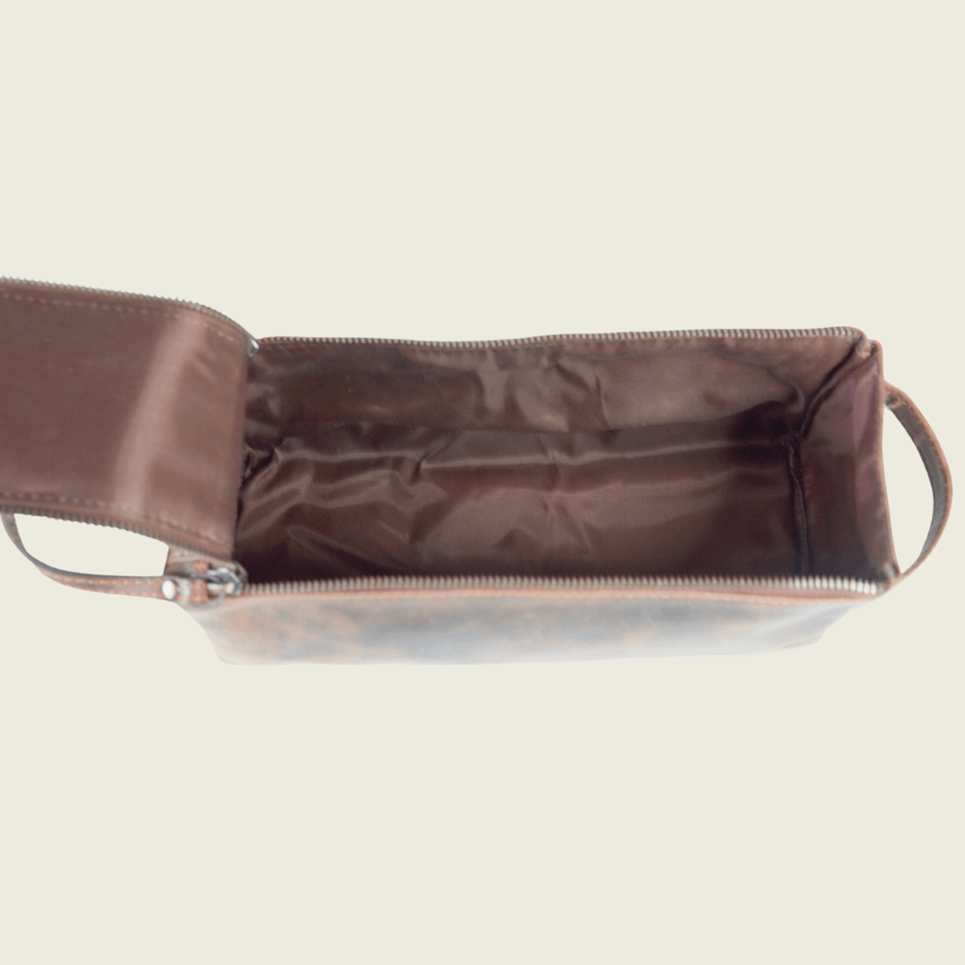 Travel Leather Dopp Kit- Isiro Canada