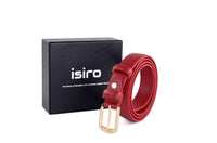 Casual Leather Belt- Isiro Canada