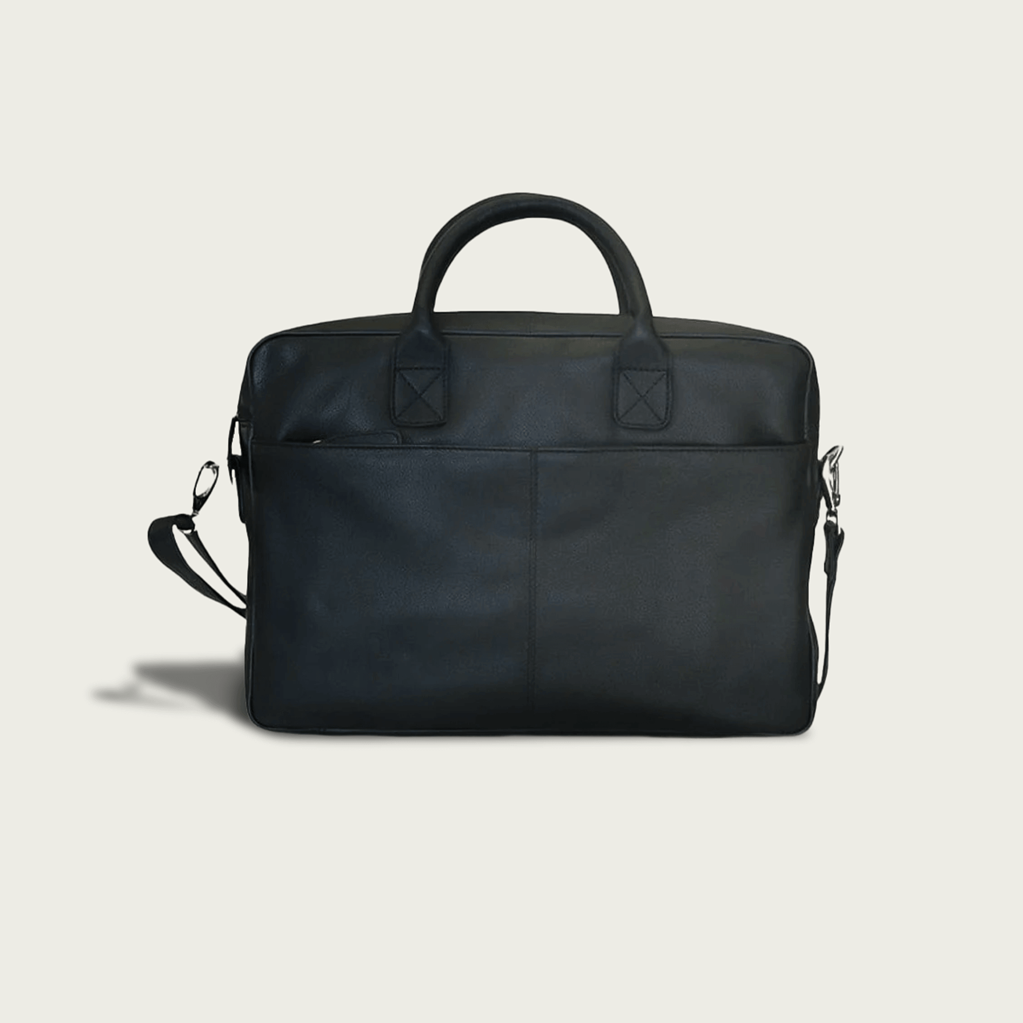 Ivan Leather Laptop Briefcase - Isiro Canada